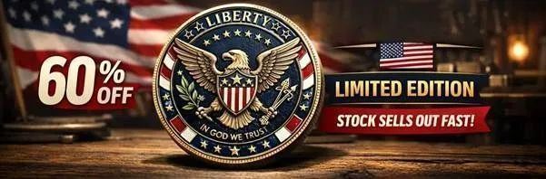 🔥Last Day 60% OFF 🔥 Honor America’s Heroes – 250 Years of Freedom Veteran Tribute Coin